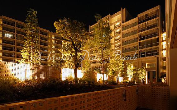 バルコニーから