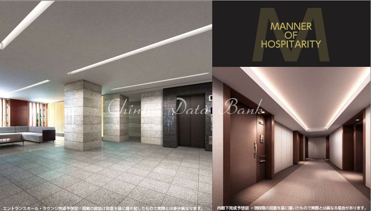 エントランスホールラウンジ&内廊下
