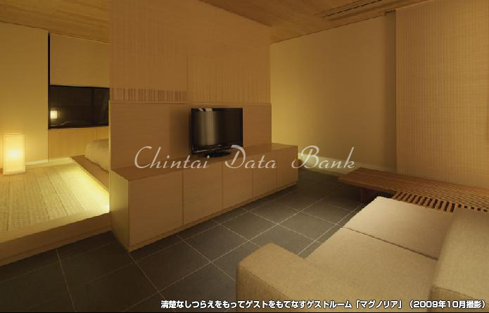 【マグノリア】清楚なしつらえをもってゲストをもてなすゲストルーム。